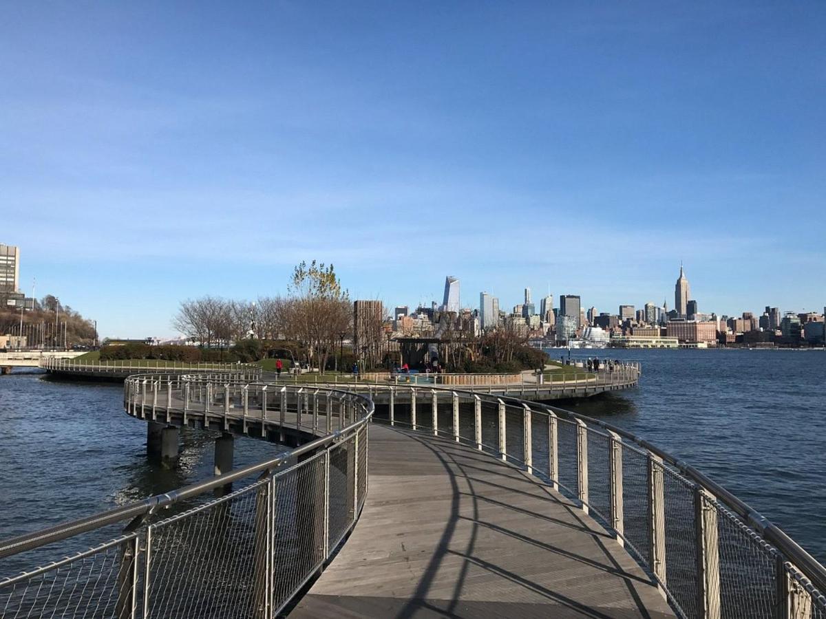 Chic Penthouse 15 Minutes From Nyc - Bus Stop At Doorstep Hoboken Exteriér fotografie