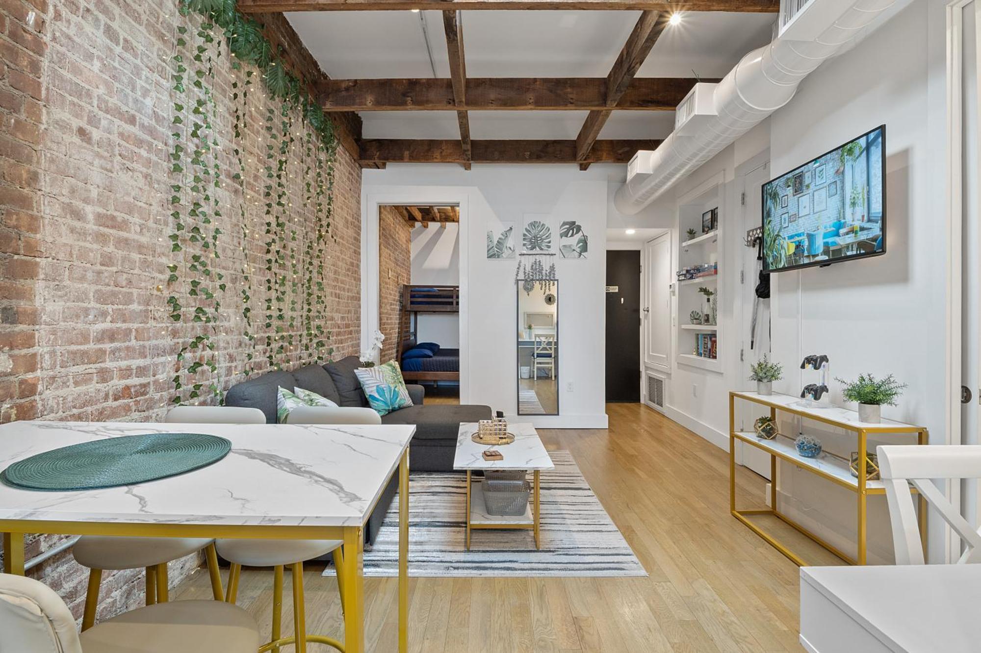 Chic Penthouse 15 Minutes From Nyc - Bus Stop At Doorstep Hoboken Exteriér fotografie